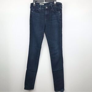 AG Adriano Goldschmied THE MIDDI Mid-Rise Dark Wash Legging